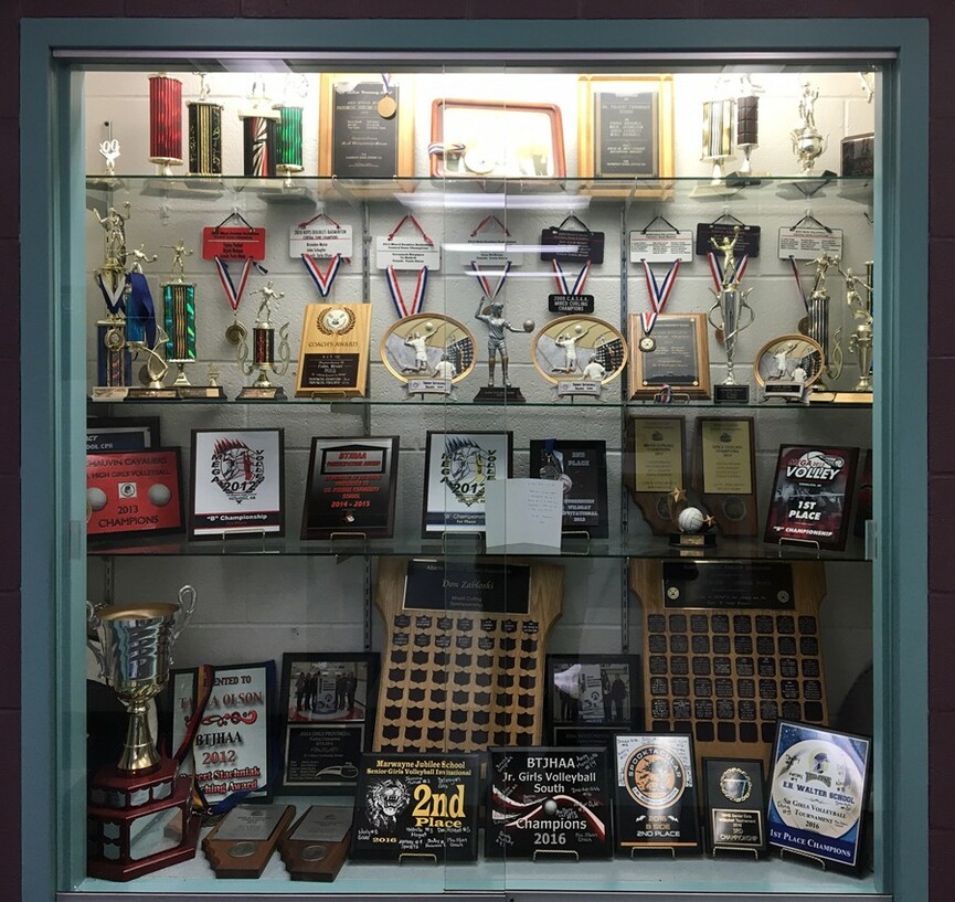 trophy case